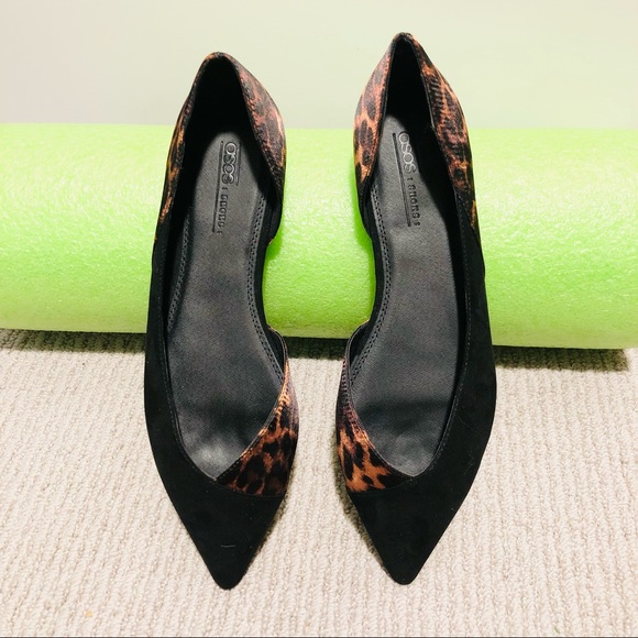 Black and leopard flats - Picture 3 of 9